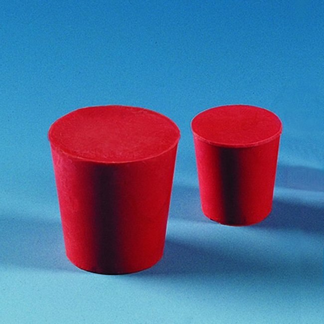 Tapón de Goma Natural Roja