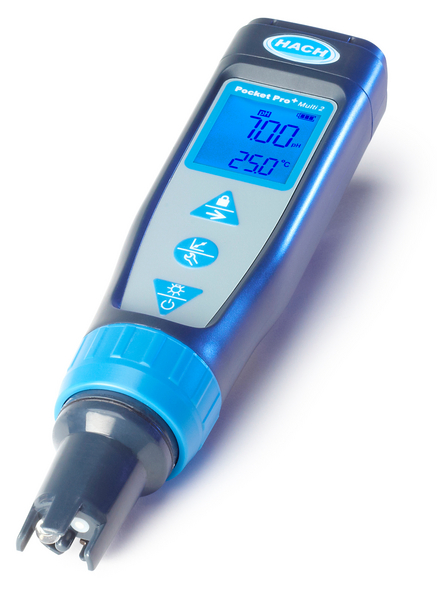 Medidor Pocket Pro+ Multi2 de pH, Conductividad, TDS, Salinidad y Temperatura
