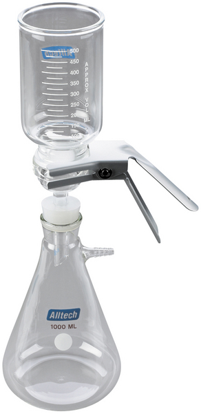 Sistema soporte para Filtro de Membrana de Vidrio