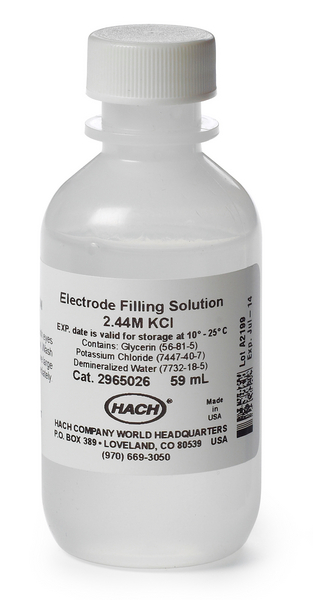 Solución de Relleno de Sonda KCl 2.44 M, 59 ml