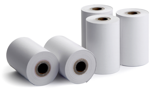Rollos de Papel Térmico para Impresoras Sension+ y KyoMouse RS, 5 unidades