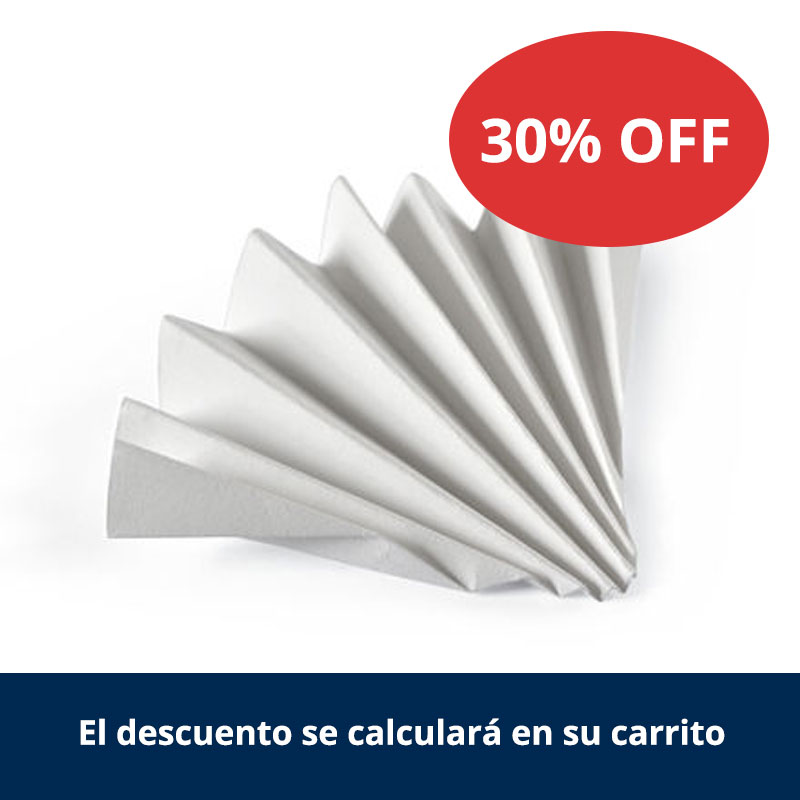 Filtro de Papel de Celulosa Cualitativo G: 595