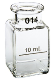 [2495408] Celdas Rectangulares Apareadas de Vidrio de 10 ml