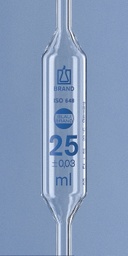 Pipeta de Doble Aforo Blaubrand Clase A